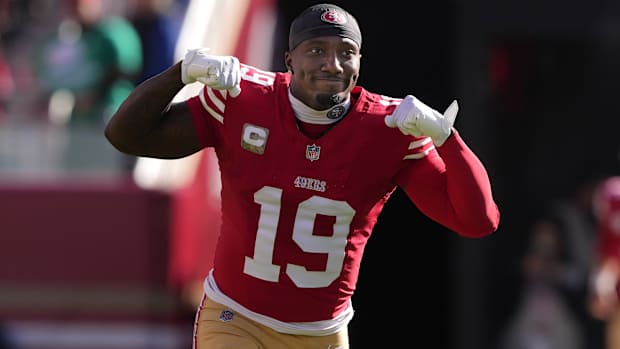 San Francisco 49ers receiver Deebo Samuel